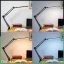 Stolová kresliarska LED lampa 8W CCT USB stmievateľná COSMI čierna Lumiled