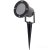 Záhradná lampa LED GU10 IP65 HAPPY Black - kábel 1 m