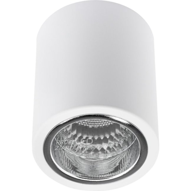Podhľadové hliníkové svietidlo Jupiter 10 Goldlux - E27 - ohrúhle - biele