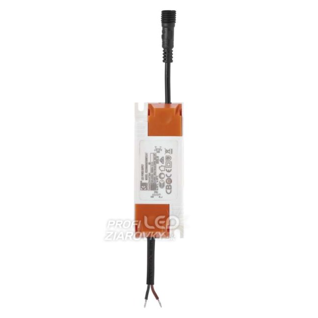 Led stropné vstavané svietidlo kruh 6w ip65 neutrálna biela