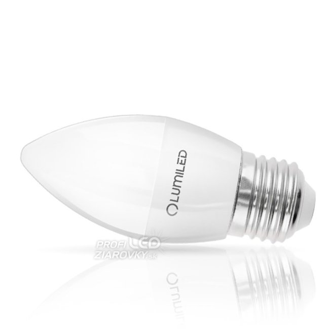 LED žiarovka E27 B35 2,5W = 25W 249lm 6500K Cold 180° LUMILED