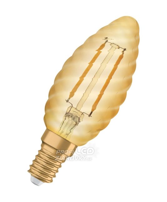LED žiarovka E14 BW35 1,5W = 12W 120lm 2400K Warm 300° Filament OSRAM Vintage 1906