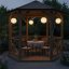 LED solárna záhradná lampa FELISI Origami Lantern 20cm LUMILED