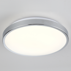 Plafón stropný LED 15W 1600lm 4000K neutrálna 120° biely chróm Kern Sanico Goldlux