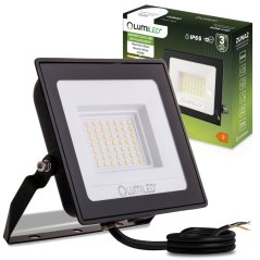 LED reflektor ZUNA2 50W 4500lm 4000K IP65 Black LUMILED