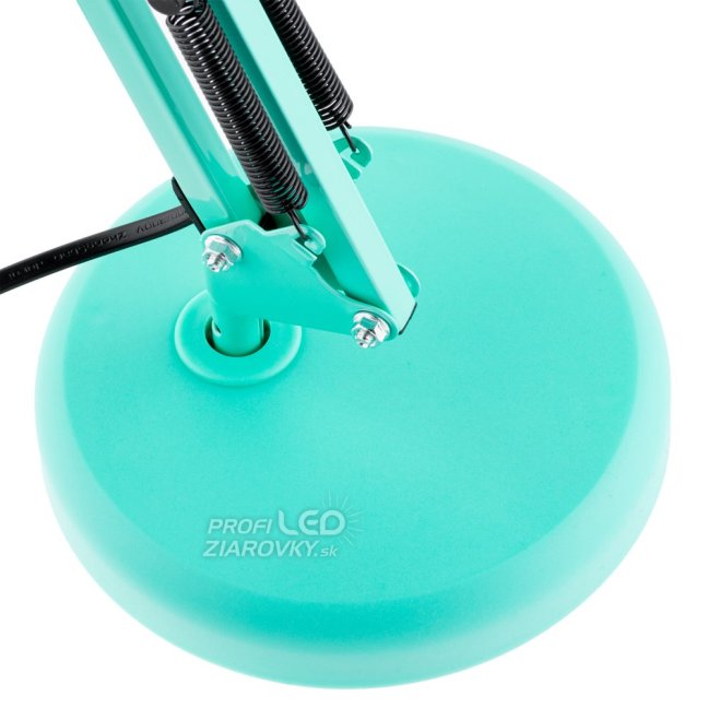 Stolová kresliaca lampa E27 TOBI Mint Lumiled + držiak na dosku
