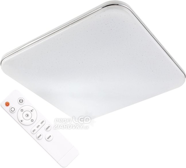Stropné svietidlo led 72w 4320lm 43cm polux + diaľkové ovládanie