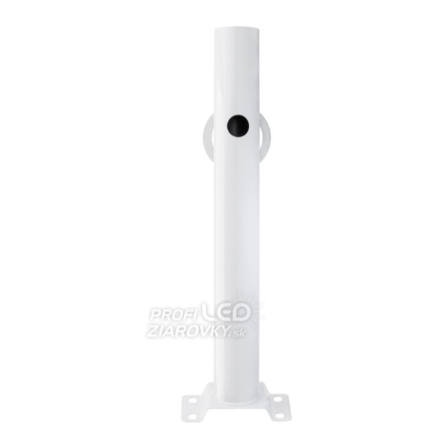 LED solárna pouličná lampa výkonná - 2200W - 6500K + diaľkové ovládanie - biela
