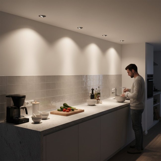 LED žiarovka GU10 reflektor PAR16 6W = 50W 600lm 4000K neutrálna 120° LUMILED