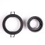 Svietidlo HALOGEN GU10 MR16 Round Black CASSIO LUMILED na zapustenú montáž