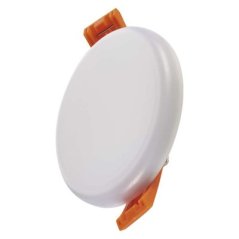 Led stropné vstavané svietidlo kruh 6w ip65 neutrálna biela