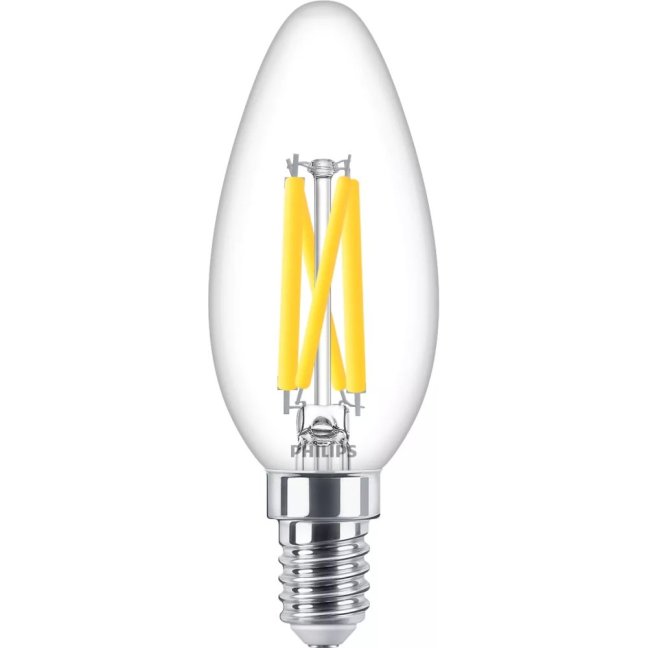 LED žiarovka E14 B35 5,9W = 60W 806lm 2700 Warm Filament PHILIPS Stmievateľná