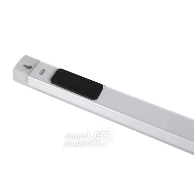 LED osvetlenie pod stôl Nábytkový pás 2W 4500K 20cm so senzorom pohybu Strieborná