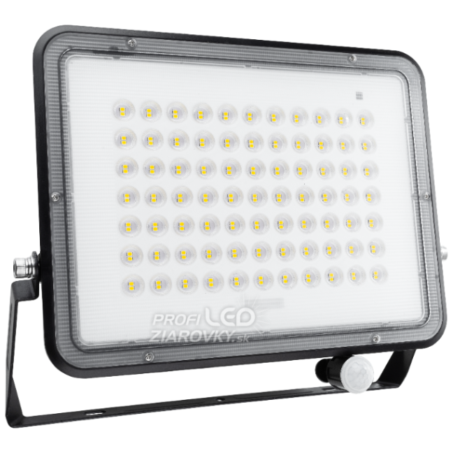 Solárne LED halogénové reflektory 300W Záhradná lampa 4000K IP65 PIR senzor pohybu + diaľkové ovládanie FULGOR LUMILED