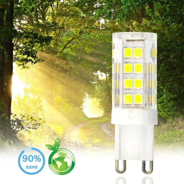 LED žiarovka G9 s päticou 5W = 40W 460lm 4000K Neutrálna 360° LUMILED