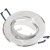Svietidlo HALOGEN na zapustenú montáž Movable Round Silver Brushed GU10