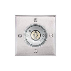 LED GU10 štvorcové záhradné zemné reflektory IP66 IK09