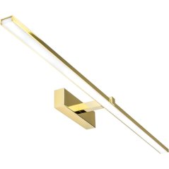 VENUS Nástenné svietidlo zlaté LED 18W Nástenné svietidlo 90cm Moderné ProVero