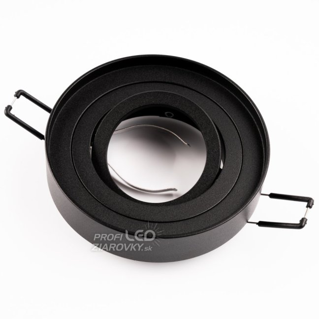 Svietidlo HALOGEN TUBA SPOT na zapustenú montáž Midi GU10 Lumiled Round Black 20mm