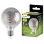 Dekoratívna LED žiarovka E27 G95 6W = 50W 420lm 2200K Teplé 360° vlákno LUMILED GLOBE Smokey