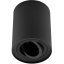 HALOGEN Spot Tube Movable GU10 Round Black 125mm AMAT-XL LUMILED pre povrchovú montáž