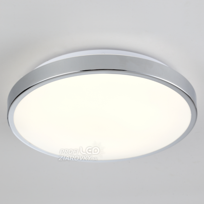 Plafón stropný LED 15W 1600lm 4000K neutrálna 120° biely chróm Kern Sanico Goldlux