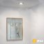 HALOGEN svietidlo na zapustenie do kúpeľne hermetické AQUS GU10 LUMILED Satin IP44 FIXED