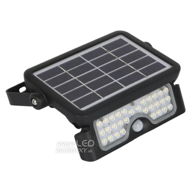 Solárne LED reflektory HALOGEN MHC 5W 4000K 500lm KOBI Senzor pohybu