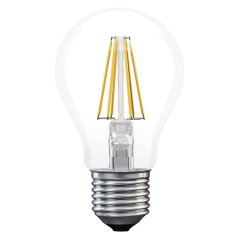 Led žiarovka filament a60 a++ 4w e27 teplá biela