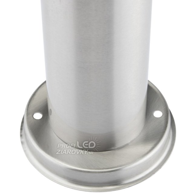 Vonkajšie záhradné svietidlo stĺpikové E27 Lilium Lumiled - pohybový senzor - 45cm - silver