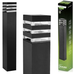 Záhradný vonkajší stojaci LED stĺp E27 12W TAXUS 2 80cm LUMILED