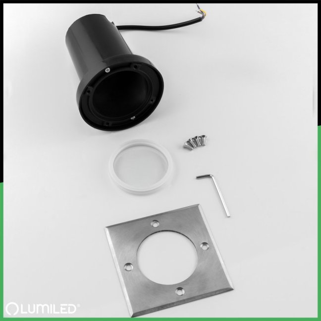 Zapustené GU10 IP67 IK09 štvorcové CATIO 2 LUMILED