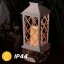 LED solárna záhradná lampa LIRIO Závesná lucerna 28cm LUMILED