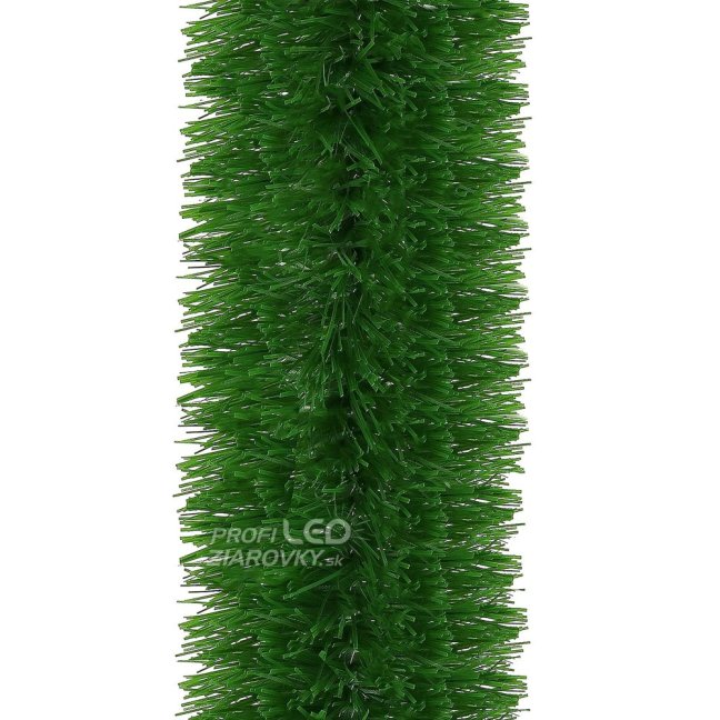 Vianočná girlanda - zelená - 6m - priemer 10 cm