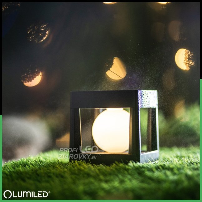 LED solárne vonkajšie svietidlo 3000K KWADRUS LUMILED